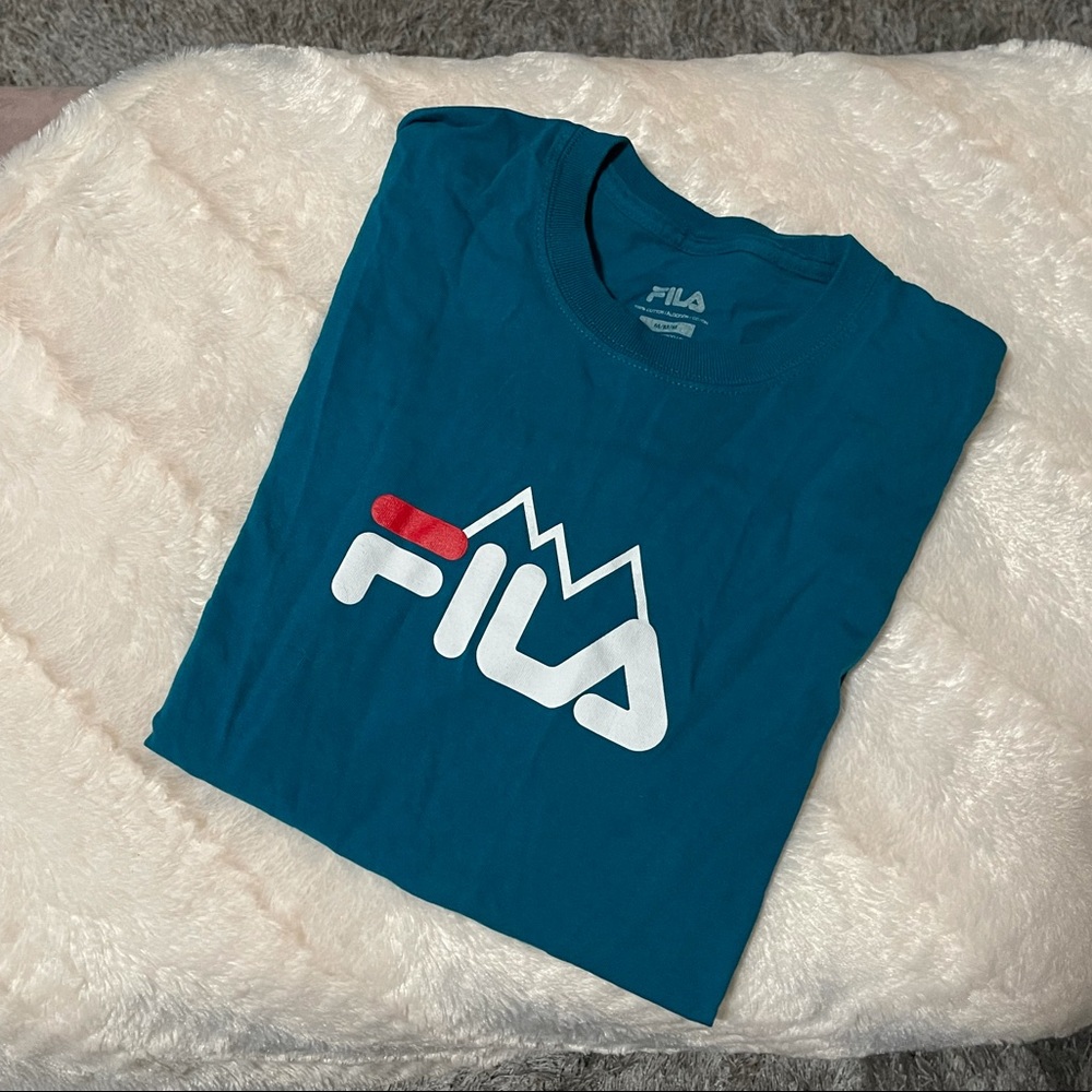 FILA teal tee-shirt